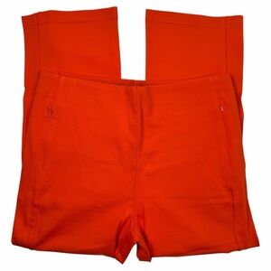 Betabrand Monroe Crop Trouser Pant Straight Leg – Burnished Coral XL Petite NWT